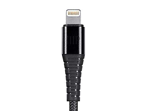 Amazon: Monoprice Apple MFi Certified Lightning to USB Type-A Charge and Sync Cable - 6 Feet - Black (3 Pack)