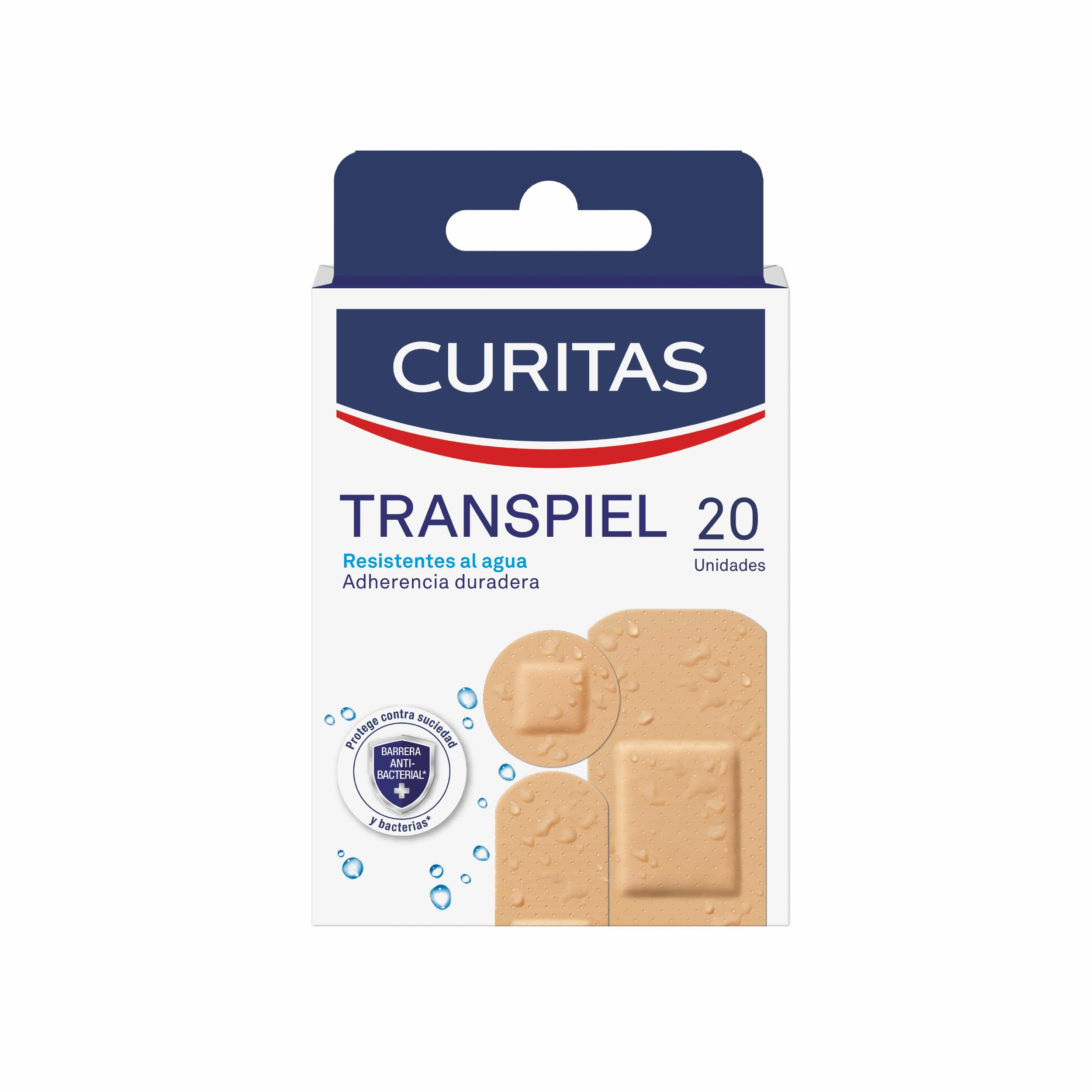Amazon: Curitas Venditas Adhesivas Transpiel 20 Piezas
