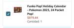 Amazon: Funko Pop! Holiday Calendar - Pokemon 2023, 24 Pocket Pop! Vinyl Figures