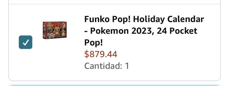 Amazon: Funko Pop! Holiday Calendar - Pokemon 2023, 24 Pocket Pop! Vinyl Figures