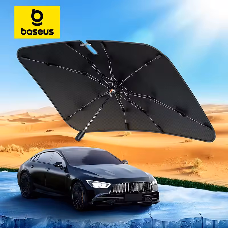 Aliexpress: Parasol Baseus Tipo Sombrilla Para Parabrisas Para Protección Solar 142*75cm