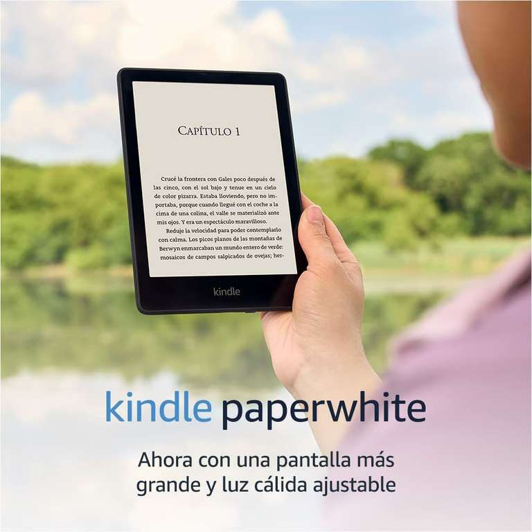 Kindle Paperwhite (8 GB): ahora con una pantalla de 6.8” y luz cálida ajustable