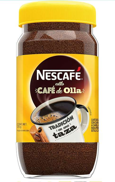Amazon: Nescafe Cafe Olla 170g | envío gratis con Prime