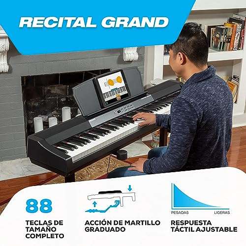 Amazon | Piano eléctrico Alesis Recital Grand 88 teclas