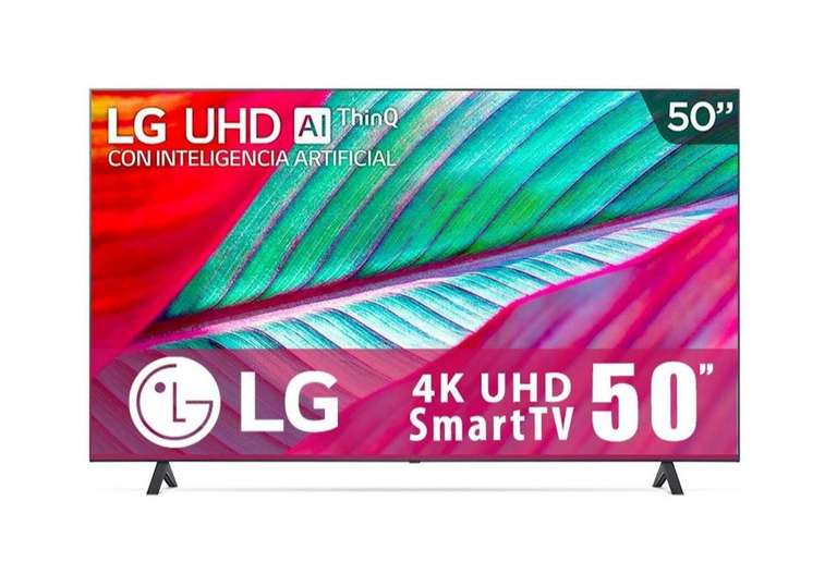 Walmart: TV LG 50 Pulgadas 4K Ultra HD Smart TV LED, Precio Aplicando  Cupón