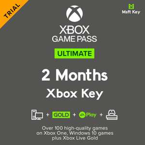 ENEBA | Xbox Game Pass Ultimate, 2 Meses, no acumulable, key global, sin VPN (cuentas nuevas)