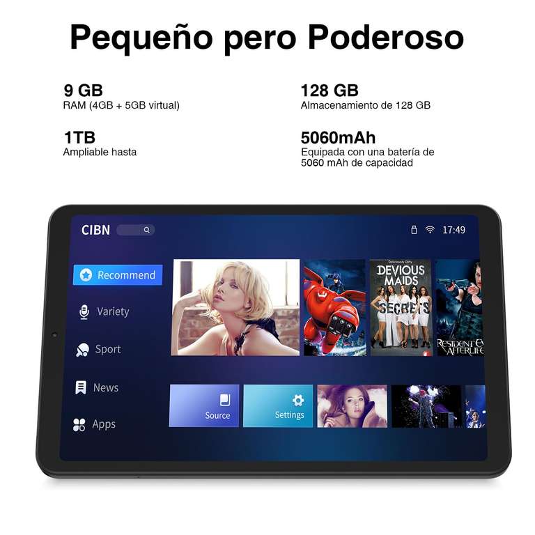 Amazon: Tableta 8.4 pulgadas T20mini