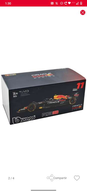 SEARS: Vehículo Fórmula 1 Red Bull Rb18 2022