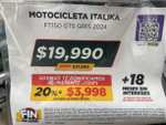 Bodega Aurrera: MOTOCICLETA ITALIKA FT150 gts Gris con Cashi