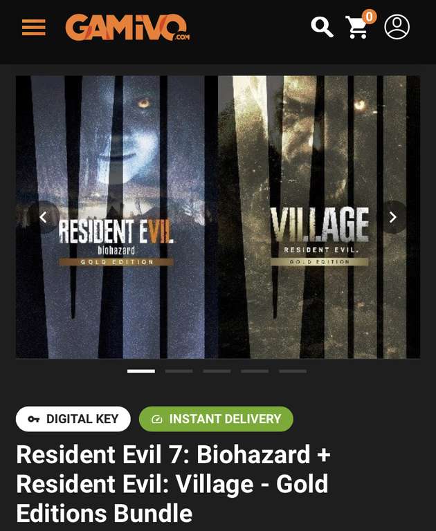 Resident Evil 7 & 8 Gold Edition Xbox| Gamivo