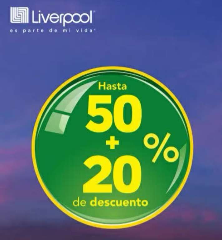 Liverpool: Gran Barata de Invierno 50% + 20%