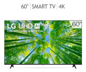 Costco: LG Pantalla 60" 4K UHD Smart TV AI ThinQ en $8,499.00 a 9 MSI pagando con PAYPAL