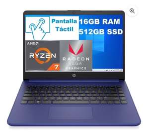 Walmart: Laptop HP AMD Ryzen 7 16GB 512GB SSD Touch
