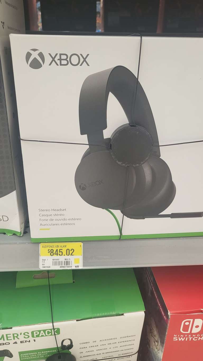 Walmart: Audífonos oficiales Xbox alámbricos