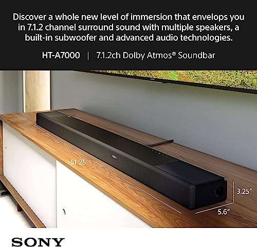 Barra de sonido 7.1 canales Sony de alta fidelidad para quienes buscan lo mejor !