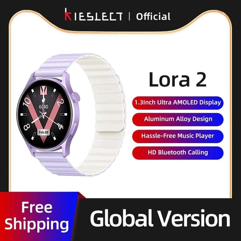 AliExpress: Smartwatch Lora 2 AMOLED 1.3 pulgadas