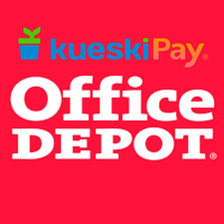 Office Depot, KUESKI PAY: $500 de Descuento en Compras mínimas de $5000 (Medios Digitales)