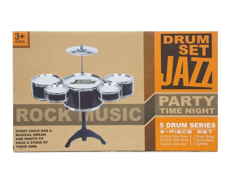 Coppel: Batería musical infantil "Drum Set Jazz"