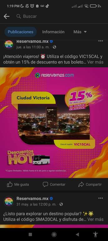 Viajes en autobús - Descuentos | Ejemplo: 25% OFF en boletos de autobús para Guadalajara