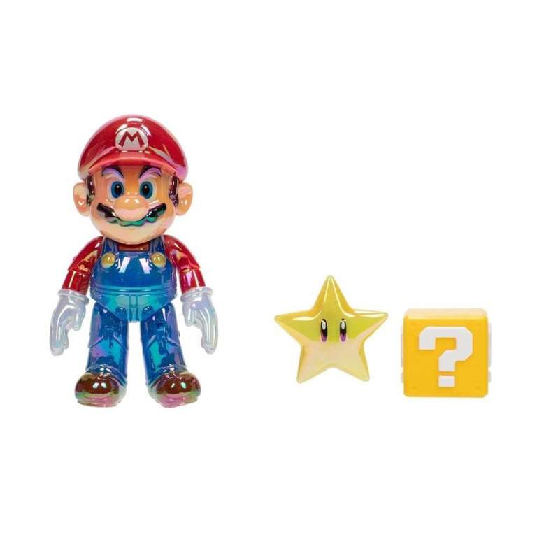 Walmart: Figura Mario Bros Mario de 4 Pulgadas con Accesorios