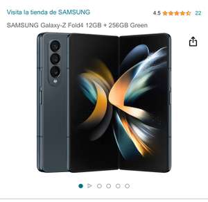 Amazon: SAMSUNG Galaxy-Z Fold4 12GB + 256GB Green