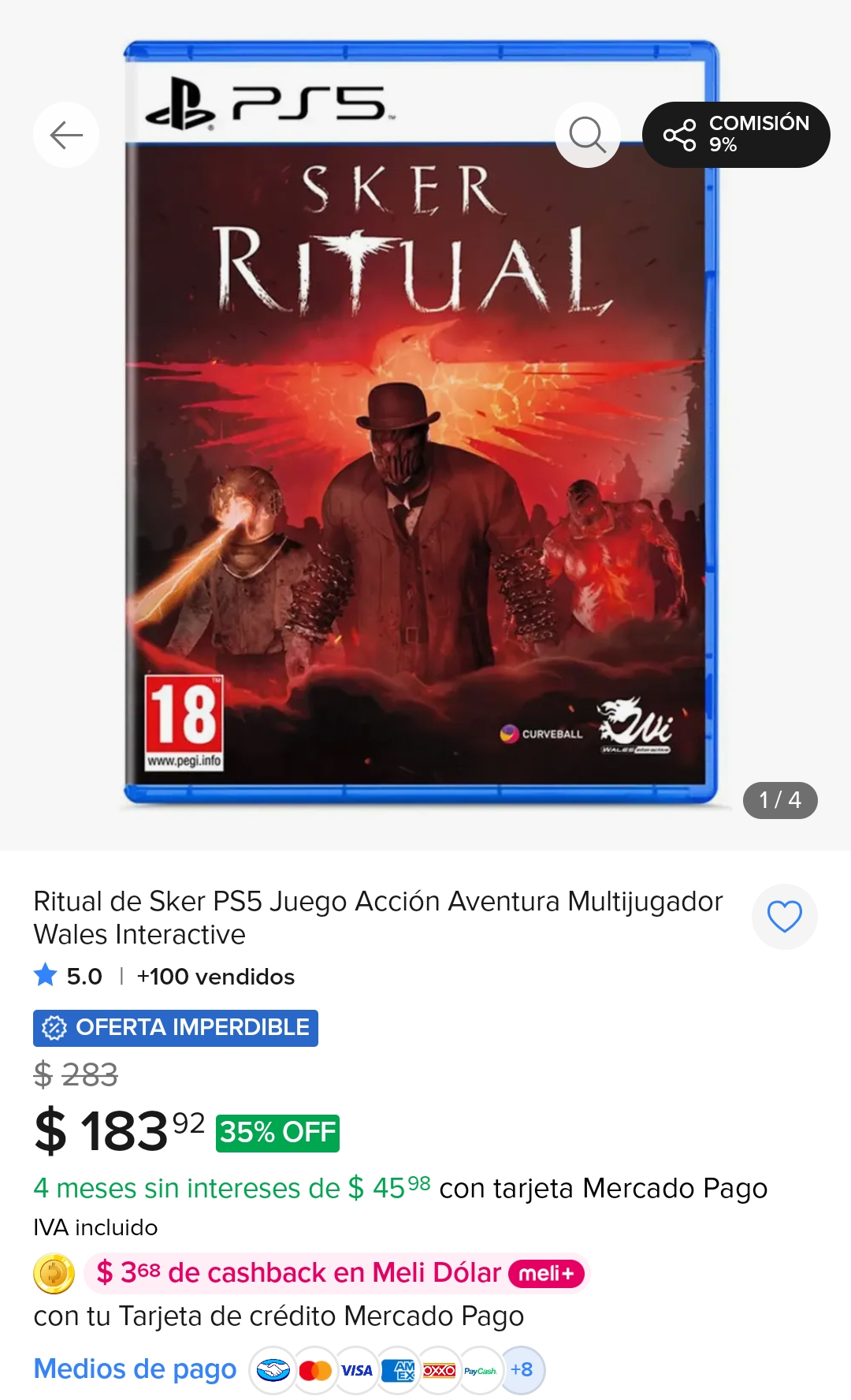Mercado Libre: Ritual de Sker PS5 Juego Acción Aventura Multijugador Wales Interactive
