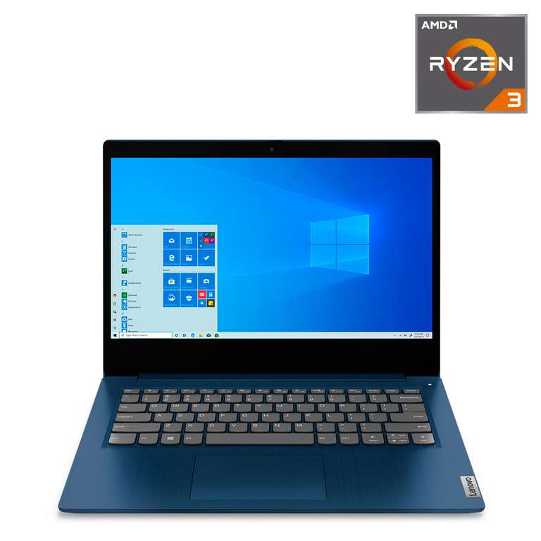 Office Depot Laptop Lenovo IdeaPad 3 14ALC6 / AMD Ryzen 3 / 14 Pulg. / 512gb SSD / 8gb RAM / Azul