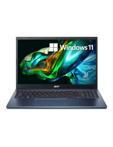 Amazon: Laptop Acer Aspire 3 Ryzen 5-7520U, 8 GB, 512 GB SSD 15.6" + Mouse de 3 Botones + HyperX Alloy Core RGB + HyperX Cloud Stinger