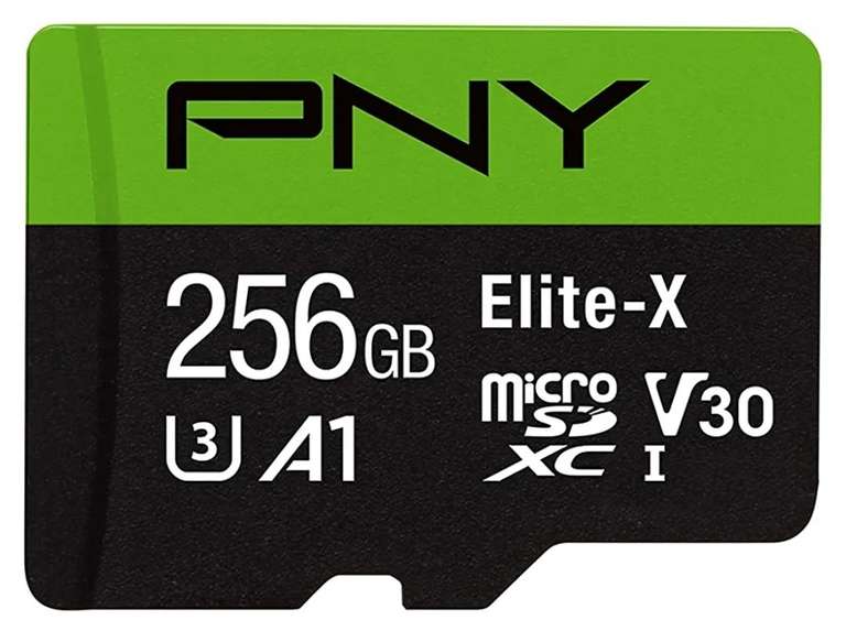 Amazon: microSD PNY 256GB U3 A1 V30