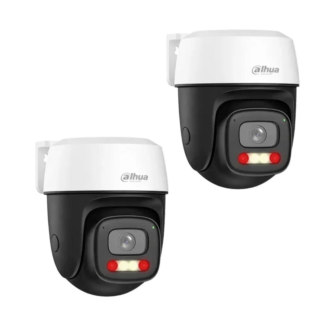 Mercado Libre: Pack 2 Cámaras IP Dahua 5MP Wi-Fi PTZ para Exterior con Visión Nocturna Color