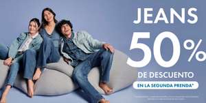 C&A: Jeans 50% Segunda Prenda