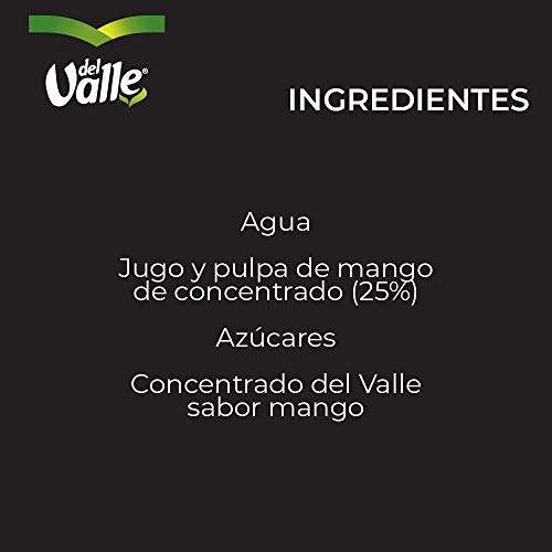 Amazon - 6 Pack jugo del Valle 500 ml mango Planea y Cancela, envío gratis con Prime