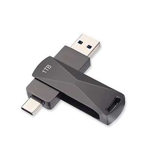 Amazon-Memoria USB 3.0 tipo C y tipo A, o pen drive de 1TB