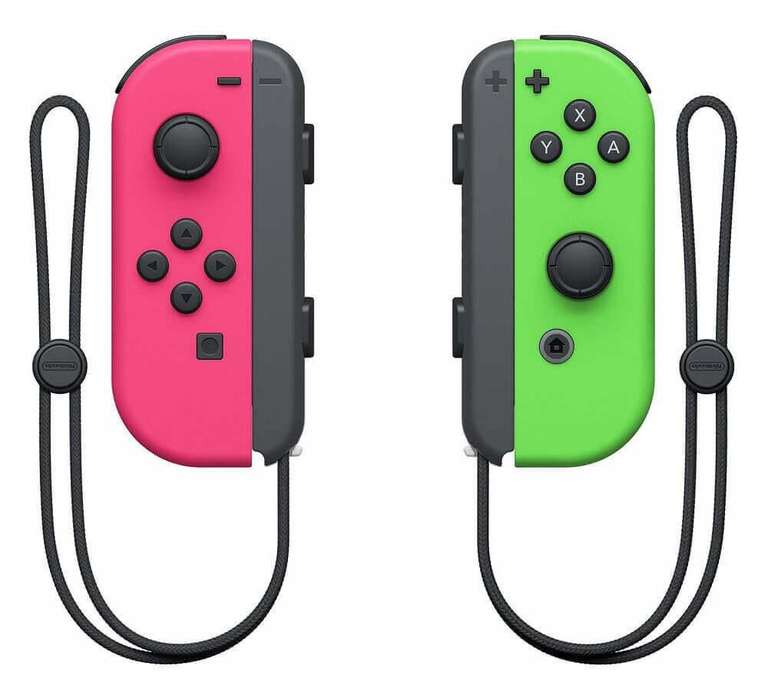 Elektra: Controles Joy-Con Verde / Rosa Neón para Nintendo Switch