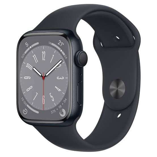 Amazon: Apple Watch S7 (Solo GPS) caja de aluminio de 41mm en color azul medianoche, azul y blanco estelar