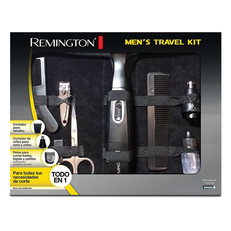 Coppel: Kit de viaje con cortadora/rasuradora con cuchillas y Cortadora de Cabello Color kit Remington - Azcapotzalco