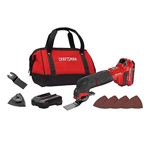 Amazon: CRAFTSMAN V20 - Kit multiherramienta oscilante inalámbrico -  promodescuentos.com