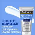 Amazon: Neutrogena - Protector solar en loción sin aceite para rostro SPF 70+ | Planea y Ahorra, envío gratis con Prime