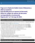 Hasta $5000 de descuento en Costco al pagar con tarjeta Costco citibanamex