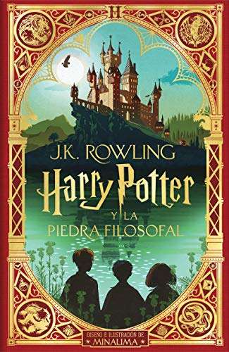 Amazon Harry Potter y la piedra filosofal (Ed. Minalima): 1. Edición ilustrada, pasta dura.