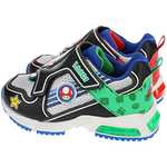 Amazon: Super Mario Brothers Mario and Luigi Kids Tennis Shoe, Light Up Sneaker, Mix Match Runner Trainer