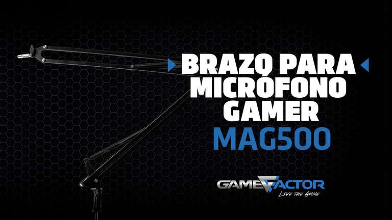 Liverpoolgas: Brazo para micrófono MAG500 Marca GameFactor