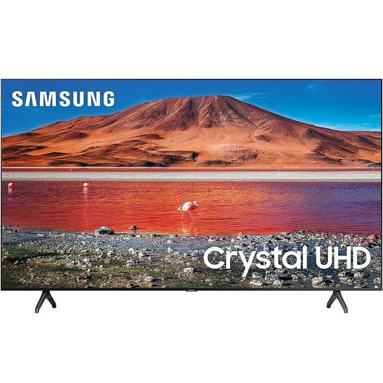 Walmart: Samsung Smart TV Samsung 43 pulgadas 4K HDR10 Engine Crystal UN43TU7000DFZXA Reacondicionada