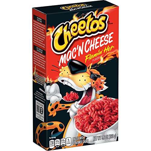 Amazon Cheetos Mac´n Cheese Flamin´ Hot- envío prime
