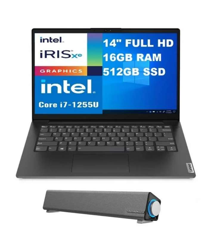 Walmart Laptop Core i7 12th 16GB/512GB + Barra de Sonido a 15MSI (Pagando con AMEX)