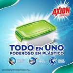 Amazon: Axion Poderoso en Plásticos 1.1L, Lavatrastes Líquido que Cuida tus Trastes de plástico, Todo en Uno, (Planea y Ahorra)