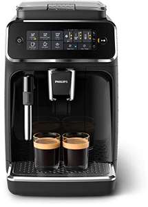 AMAZON USA: Philips Máquina de café expreso totalmente automática de la serie 3200 con espumador de leche, negro, EP3221/44