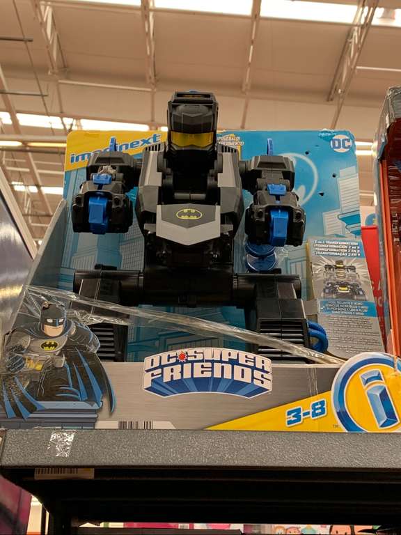 Walmart: Santos ofertones Batman! Batrobot imaginext