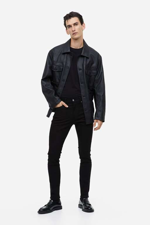 H&M: Skinny Jeans Negros (Miembros HM)