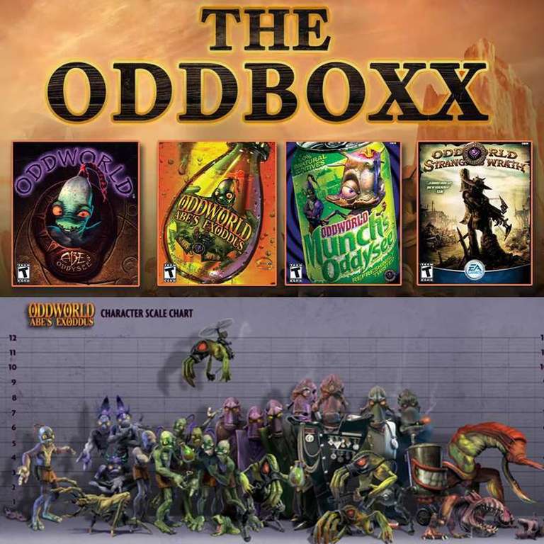 Fanatical: Paquete Oddboxx con 4 juegos (STEAM)